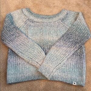 Cozy Blue Gradient Sweater